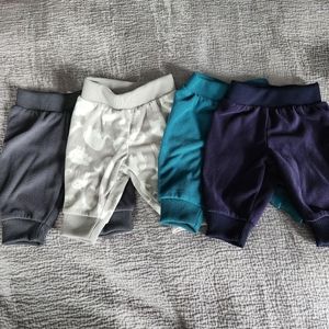 Fleece Pants Bundle 0-3 Lot